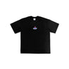 2ND CLOSET "CHOCO RABBIT" WASHED T-SHIRT-WASHED BLACK