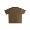 2ND CLOSET "CHOCO RABBIT" WASHED T-SHIRT-WASHED BROWN