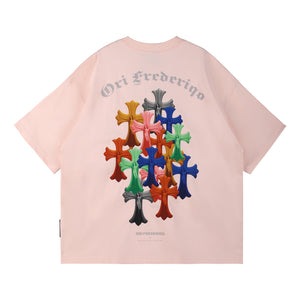 MULTI COL LOGO SS TEE