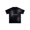 2ND CLOSET CHUCKY KILLER PRINTED WASHED T-SHIRT-BLACK