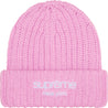 SUPREME CHUNKY RIB CLASSIC LOGO BEANIE-PINK