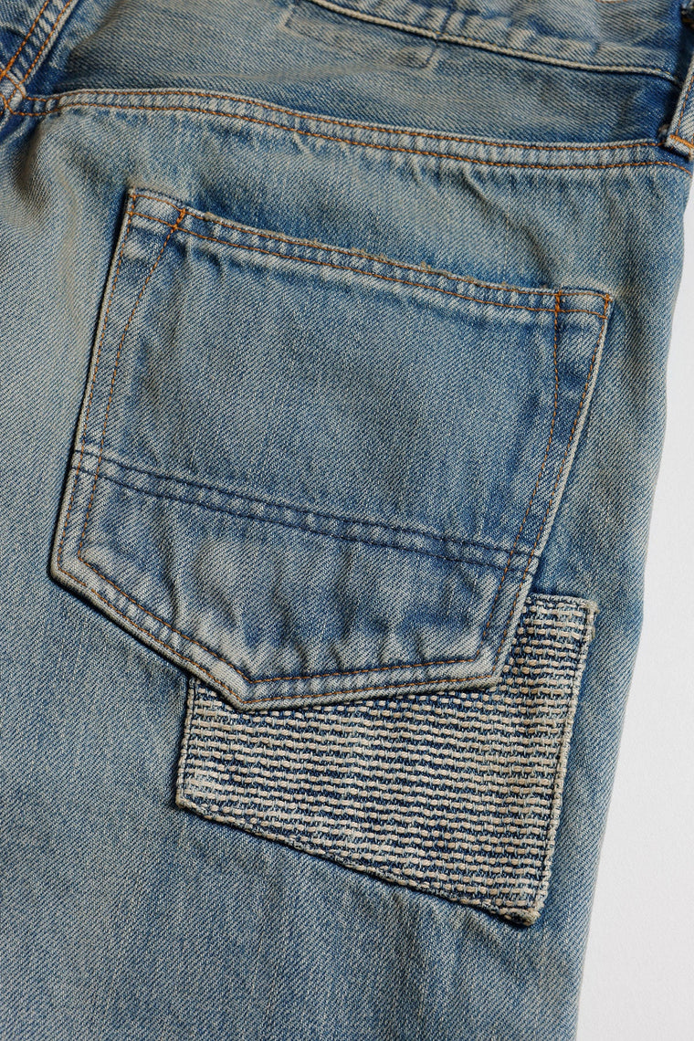 FUNDAMENTAL CLASSIC STRAIGHT DENIM CS121-INDIGO