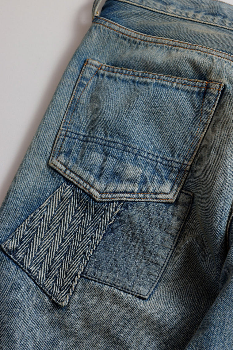 FUNDAMENTAL CLASSIC STRAIGHT DENIM CS121-INDIGO