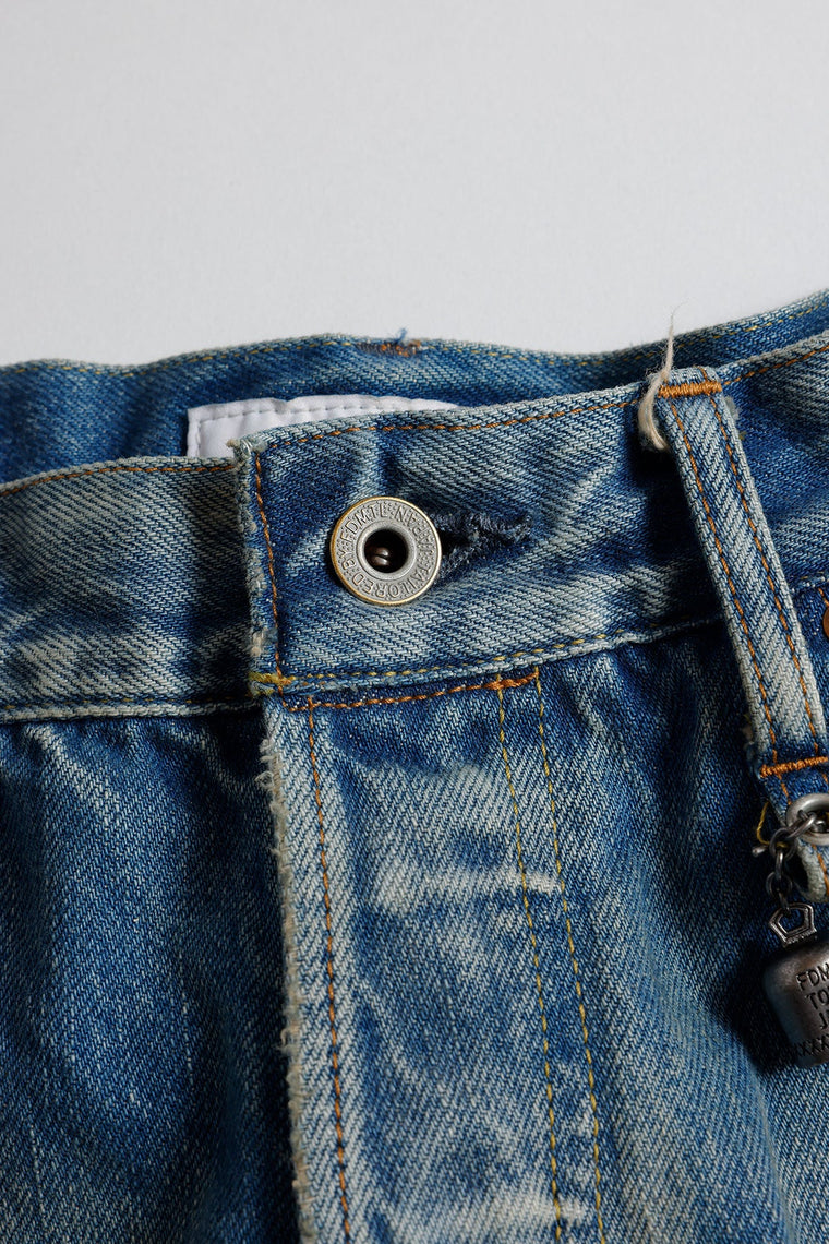 FUNDAMENTAL CLASSIC STRAIGHT DENIM CS121-INDIGO