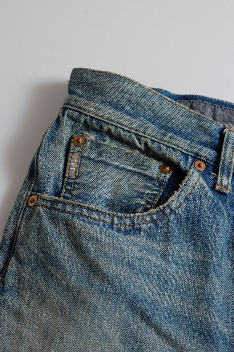 FUNDAMENTAL CLASSIC STRAIGHT DENIM CS121-INDIGO