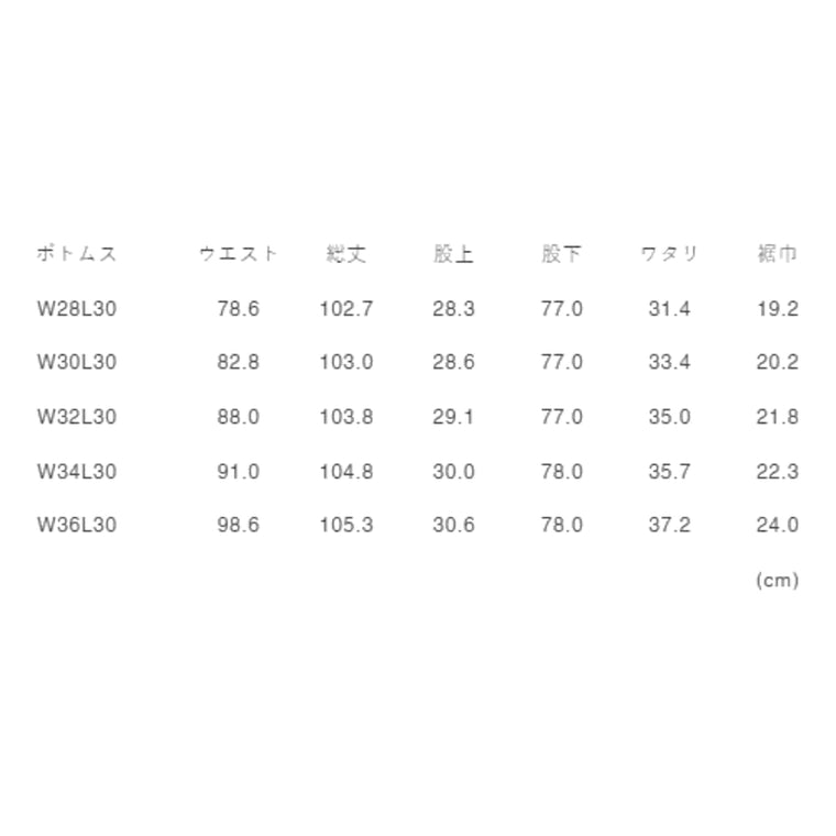 FUNDAMENTAL CLASSIC STRAIGHT DENIM CS121-INDIGO