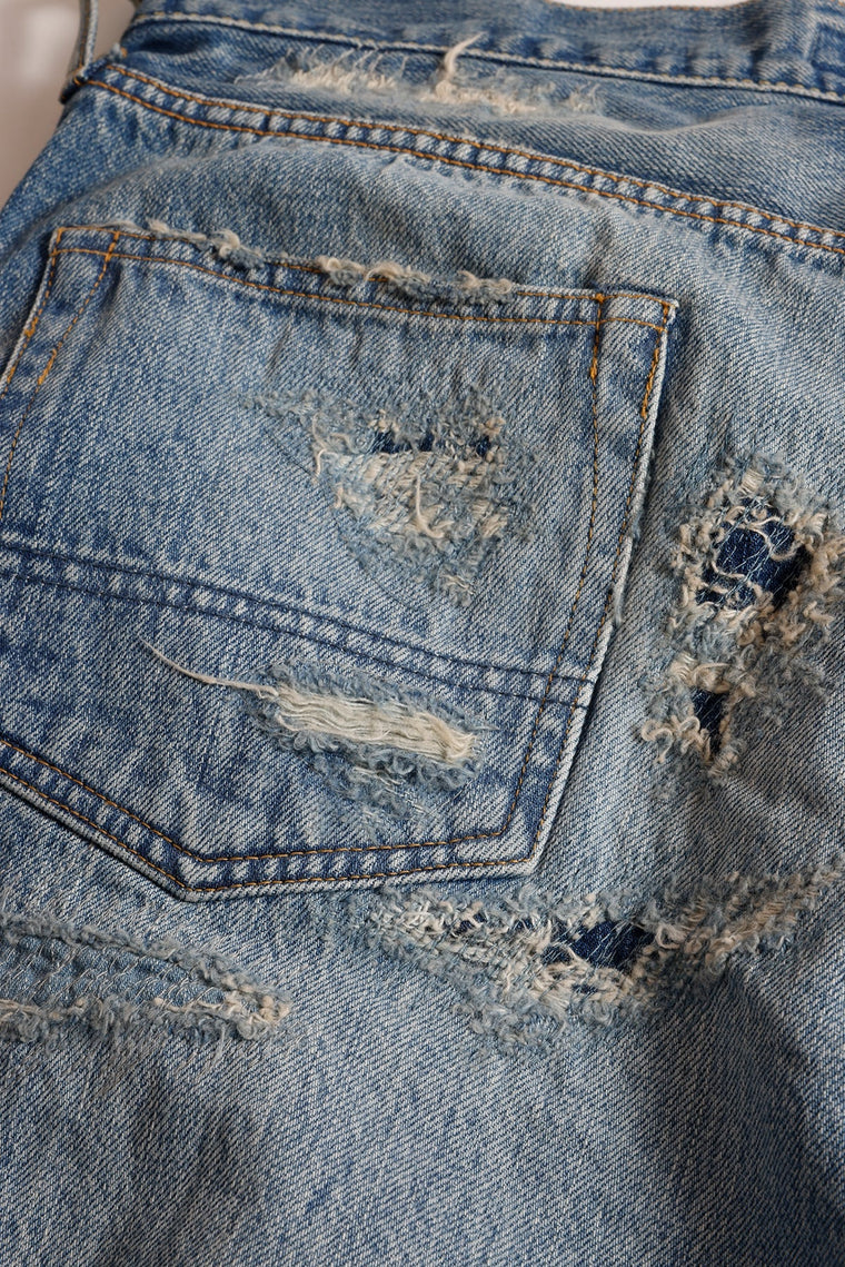 FUNDAMENTAL CLASSIC STRAIGHT DENIM CS136-INDIGO