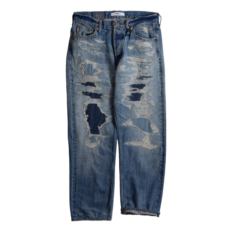 FUNDAMENTAL CLASSIC STRAIGHT DENIM CS136-INDIGO