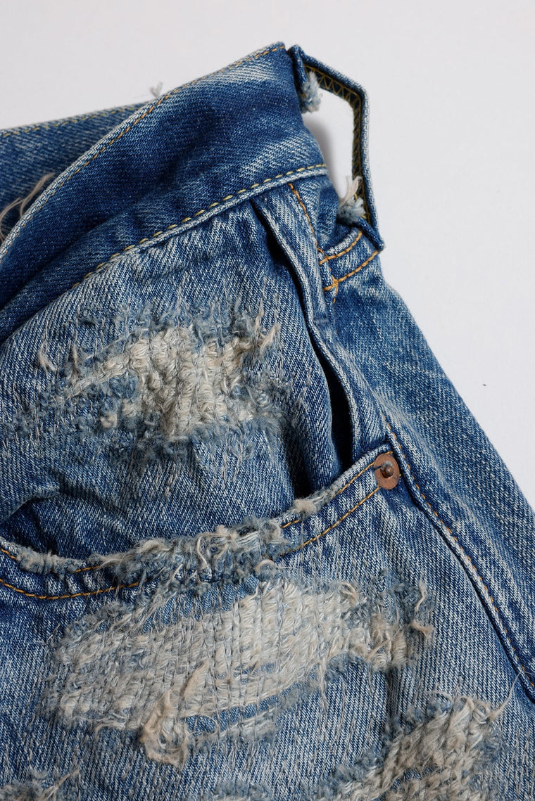 FUNDAMENTAL CLASSIC STRAIGHT DENIM CS136-INDIGO