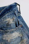 FUNDAMENTAL CLASSIC STRAIGHT DENIM CS136-INDIGO