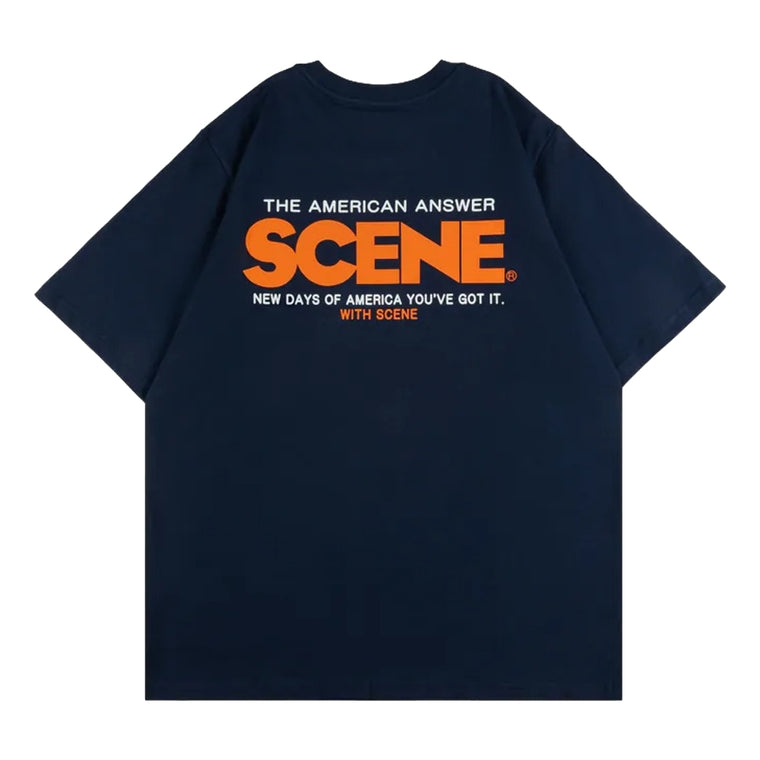 SCENE BY ICE FIRE CLASSIC TEE 101 // -NAVY