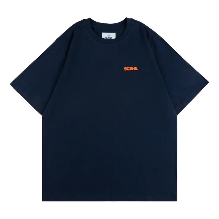 SCENE BY ICE FIRE CLASSIC TEE 101 // -NAVY