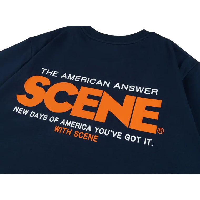 SCENE BY ICE FIRE CLASSIC TEE 101 // -NAVY