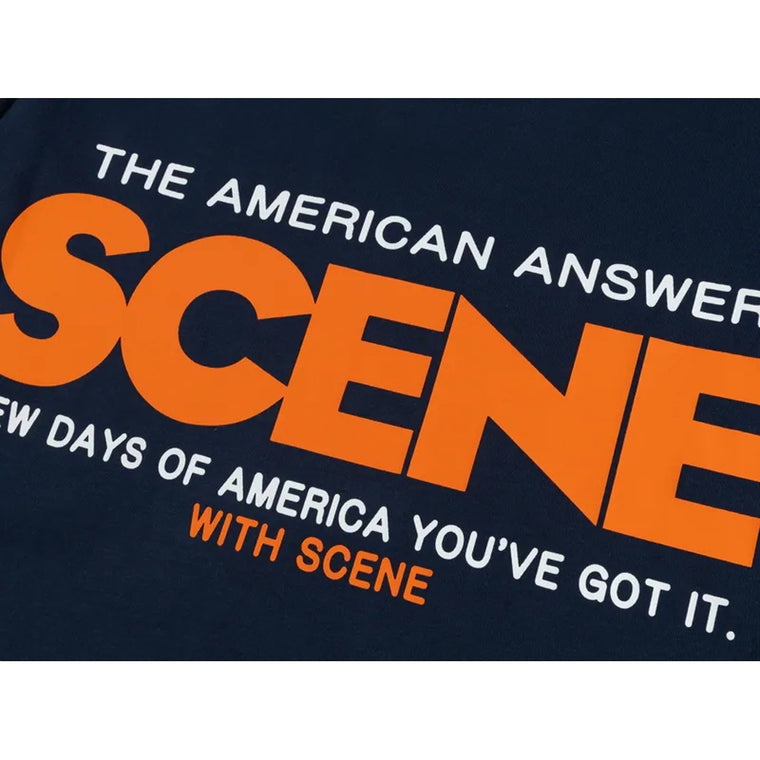 SCENE BY ICE FIRE CLASSIC TEE 101 // -NAVY