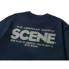 SCENE BY ICE FIRE CLASSIC TEE-NAVY/GREY