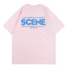 SCENE BY ICE FIRE CLASSIC TEE-PINK/SKY BLUE