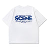 SCENE BY ICE FIRE CLASSIC TEE-WHITE/BLUE
