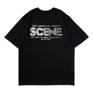 SCENE BY ICE FIRE CLASSIC TEE-BLACK / SILVER
