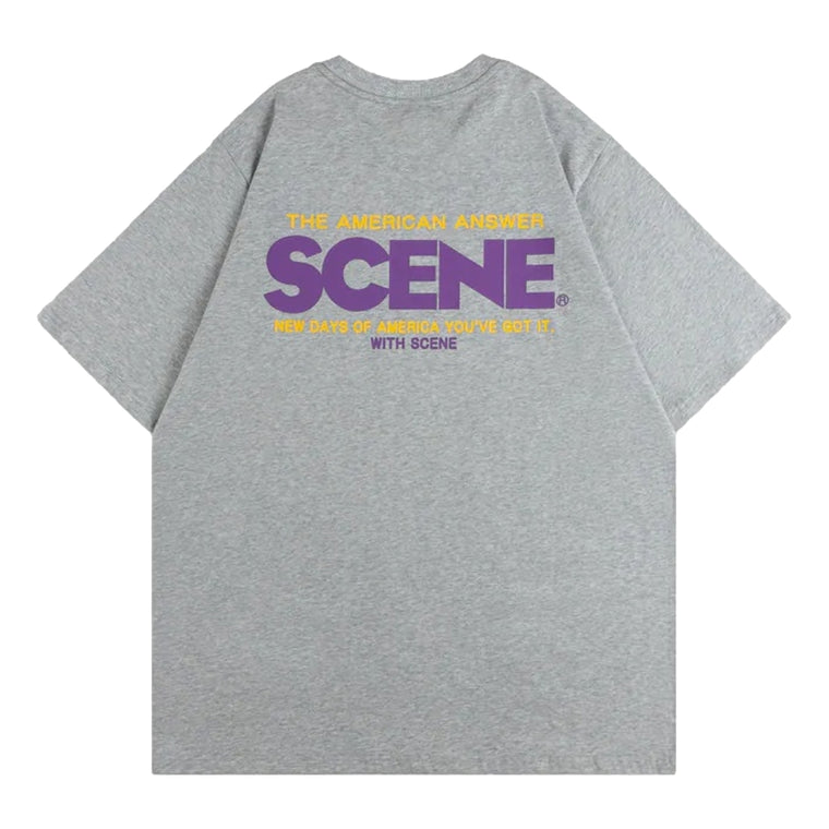 SCENE BY ICE FIRE CLASSIC TEE (LA) // -GREY/PURPLE