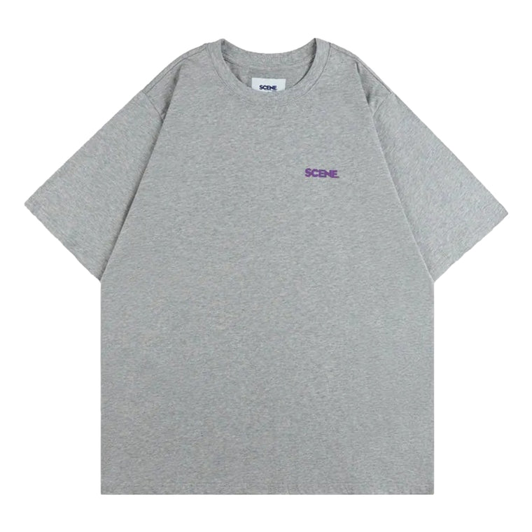 SCENE BY ICE FIRE CLASSIC TEE (LA) // -GREY/PURPLE
