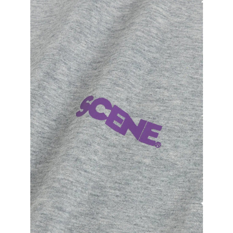 SCENE BY ICE FIRE CLASSIC TEE (LA) // -GREY/PURPLE