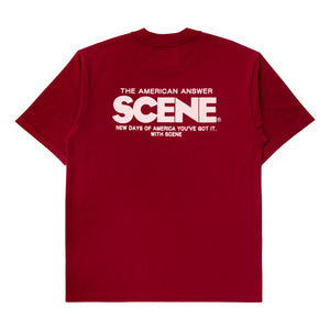 SCENE BY ICE FIRE CLASSIC TEE // 071-RED
