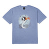 HUF COBRA-BALLER WASHED S/S TEE-VIOLET