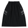 NEUTRAL SOCIETY COLOR BLOCKING PARACHUTE SKIRT-BLACK