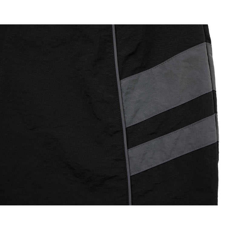 NEUTRAL SOCIETY COLOR BLOCKING PARACHUTE SKIRT-BLACK