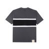A[S]USL COLOR BLOCKING TEE-CHARCOAL