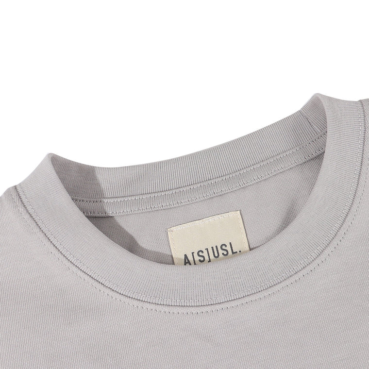 A[S]USL COLOR BLOCKING TEE-GREY