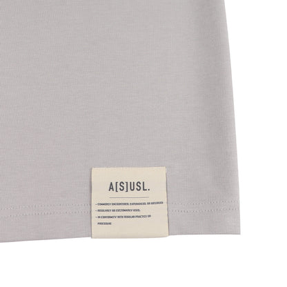 A[S]USL COLOR BLOCKING TEE-GREY