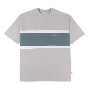 A[S]USL COLOR BLOCKING TEE-GREY