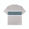 A[S]USL COLOR BLOCKING TEE-GREY