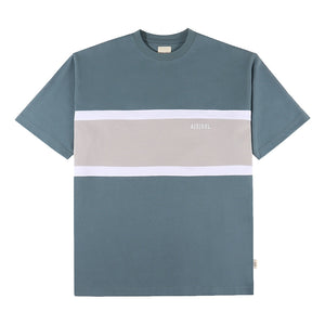A[S]USL COLOR BLOCKING TEE-SLATE