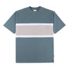 A[S]USL COLOR BLOCKING TEE-SLATE