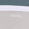 A[S]USL COLOR BLOCKING TEE-SLATE