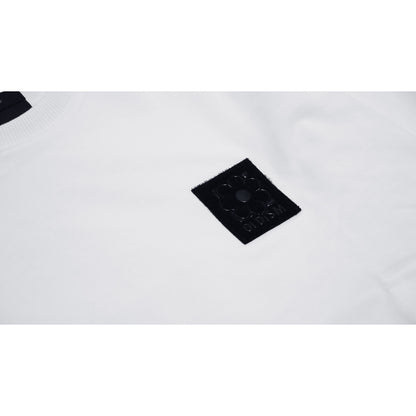 OLDISM COMMON RAVENS L/S TEE-WHITE
