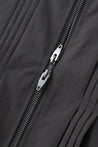 ESPRIT CONTRAST COLLAR UTILITY JACKET-DARK GREY