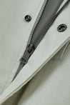 ESPRIT CONTRAST COLLAR UTILITY JACKET-ECRU