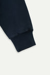 ESPRIT CONTRAST HOODIE-NAVY
