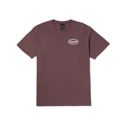 HUF COUSIN OF DEATH S/S TEE-EGGPLANT