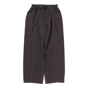 AND WANDER CRINKLED NYLON PANTS-CHARCOAL
