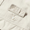 MEANSWHILE CRISP TUSSAH LUGGAGE SHIRT-OFF WHITE