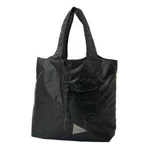 AND WANDER CRISPY RIP GROCERY POCKET BAG-BLACK