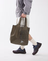 AND WANDER CRISPY RIP GROCERY POCKET BAG-KHAKI