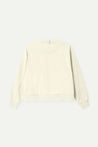 ESPRIT CROPPED TONAL SWEATER-OFF WHITE