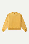 ESPRIT CROPPED TONAL SWEATER-YELLOW