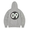 THIS IS NEVER THAT CIRCLED NUMBER HOODIE-CONCRETE