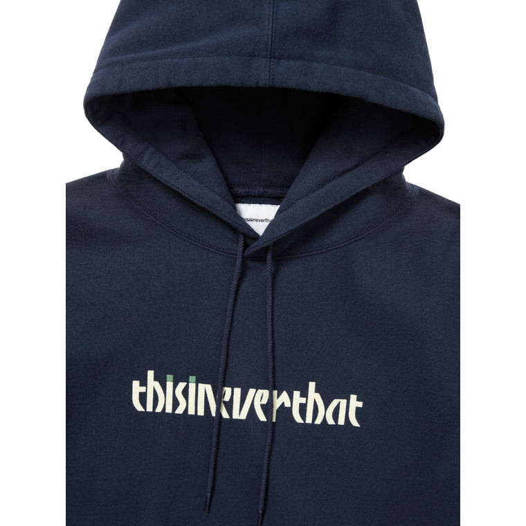 THIS IS NEVER THAT CIRCLED NUMBER HOODIE-NAVY